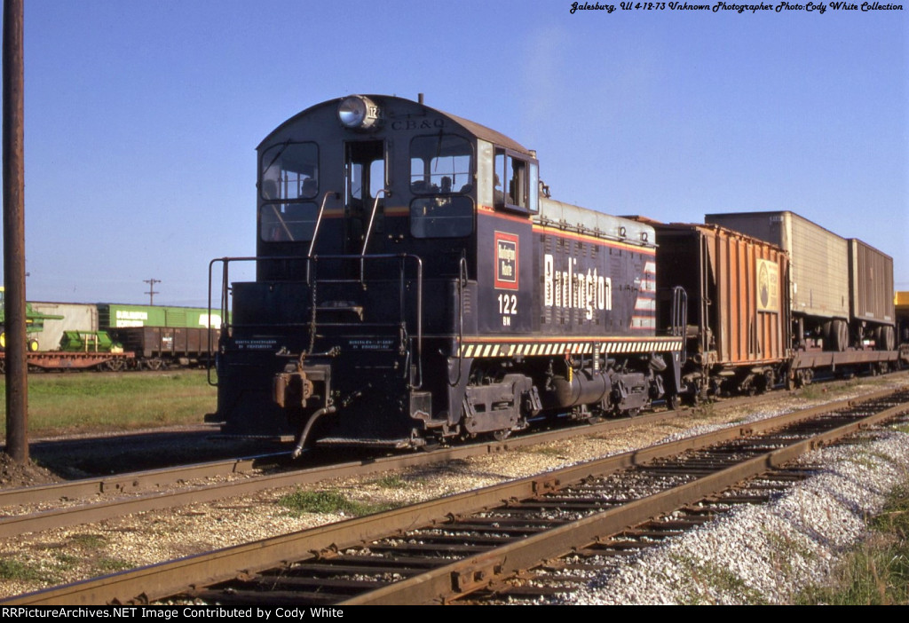 Burlington Northern SW7 122